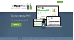 Desktop Screenshot of devineware.com